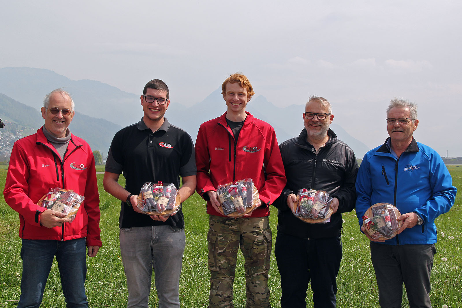 Beat Gabriel, Manuel Lüscher, Kilian Odermatt, Franz Blättler, Kurt Keller Herderncup 2022